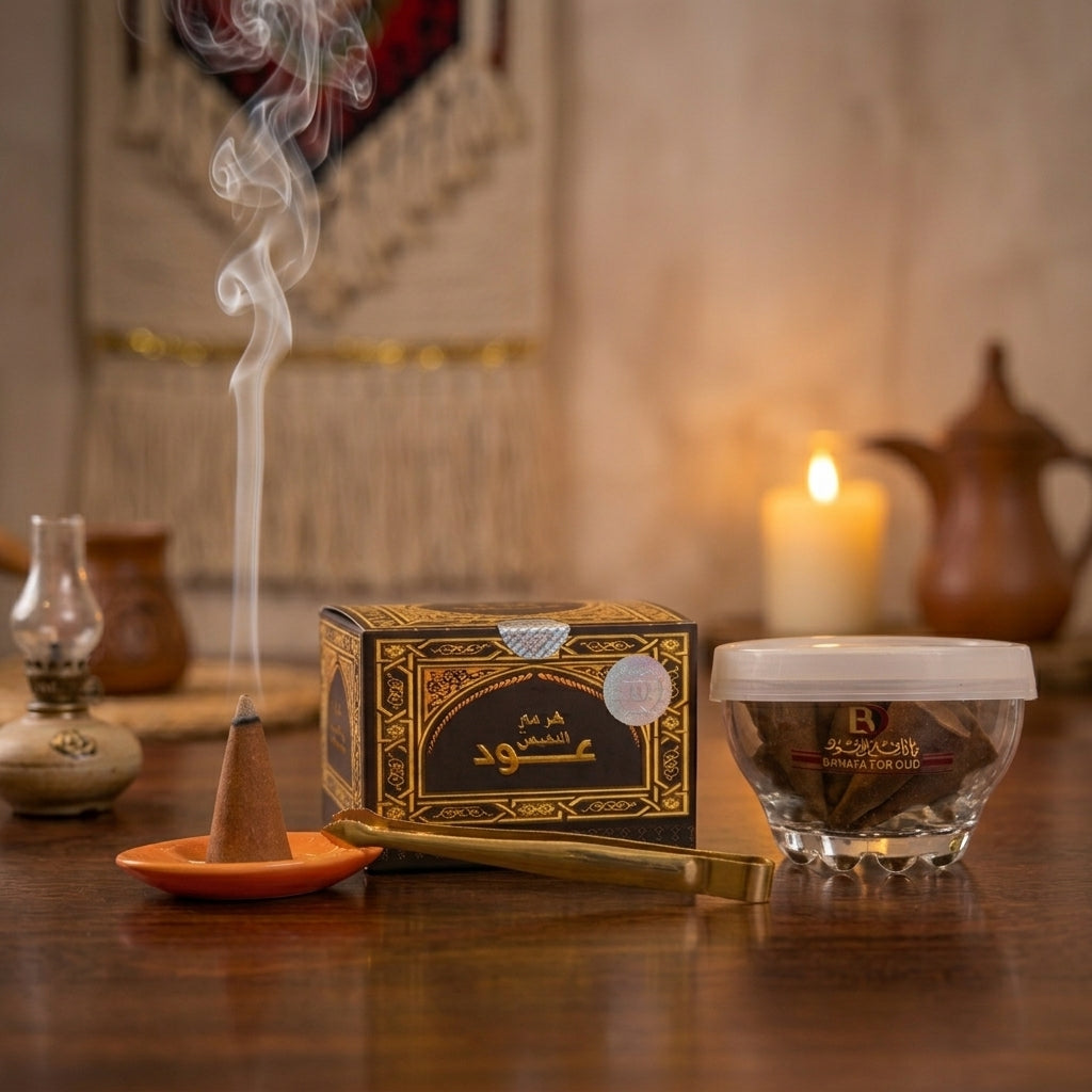 Pyramid Oud Bakhoor Alnafis | بخور هرمي عود النفيس