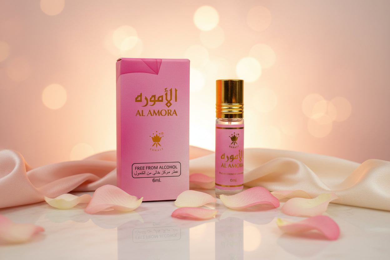 AlAmora Oil Perfume Roll 6ml | عطر الأمورة زيتي رول 6 مل