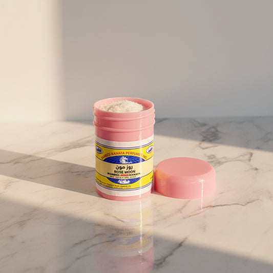 Rose Moon Natural Alum Powder Deodorant 50g |  روز مون مسحوق الشبّ مزيل عرق 50 غرام