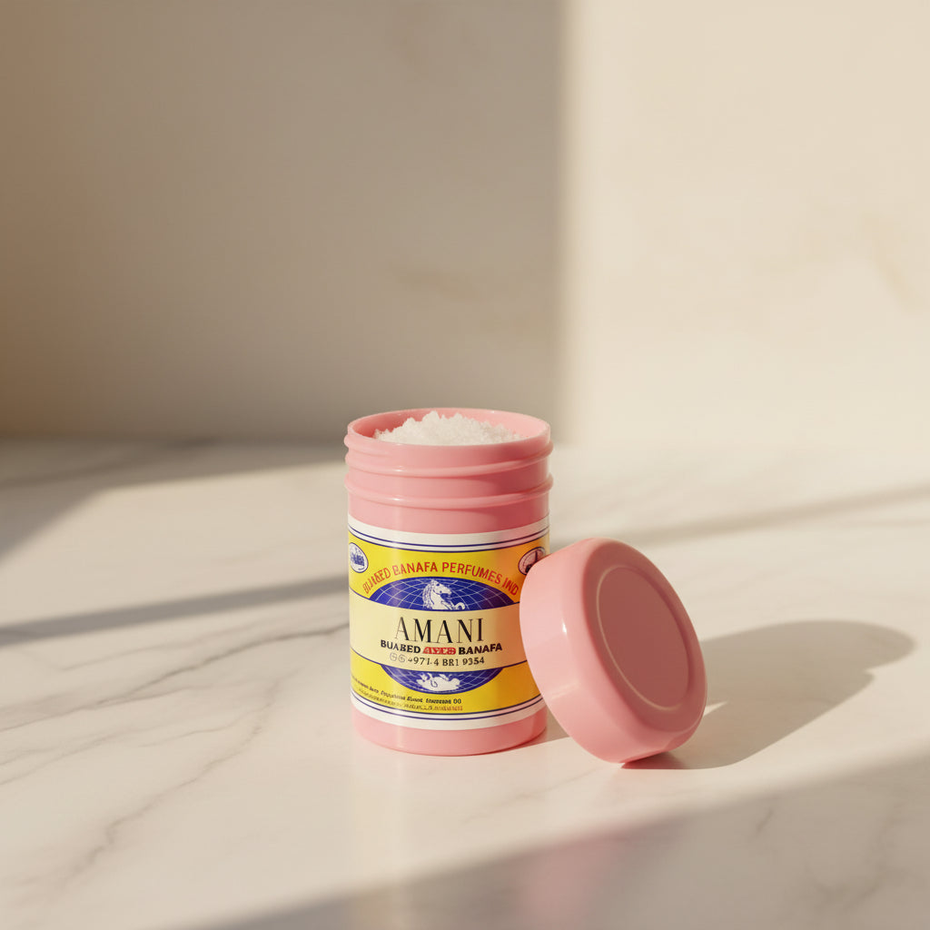 Amani Natural Alum Powder Deodorant 50g | مزيل عرق الشبّ الطبيعي أماني