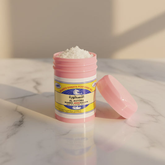 Alastora Natural Alum Powder Deodorant 50g | مزيل عرق الشبّ الطبيعي الأسطورة