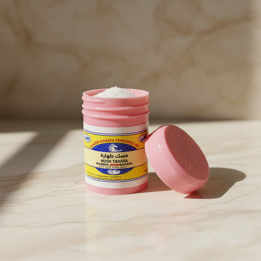 Musk Tahara Natural Alum Powder Deodorant 50g | مزيل عرق الشبّ الطبيعي مسك طهاره