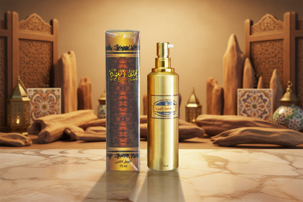 Mukhallat Al Oud Icy Perfume Gel 75ml | مخلط العود جل عطري 75 مل