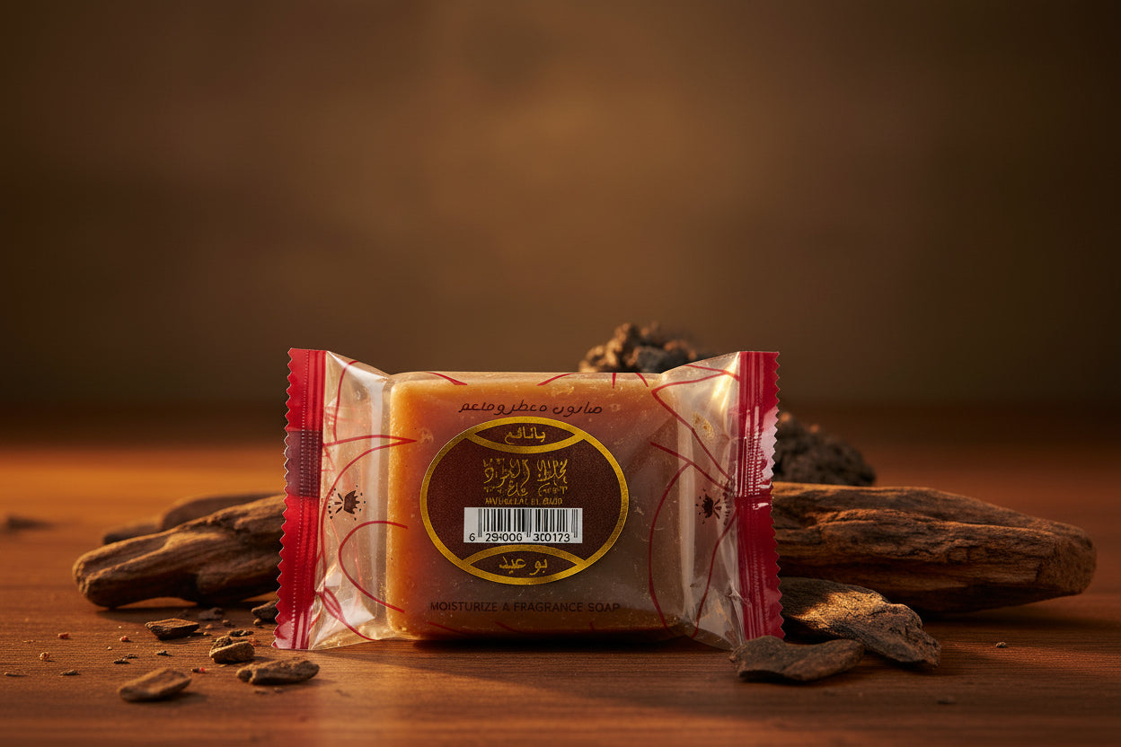 Mukhallat Oud Soap 80gm| صابون مخلط العود