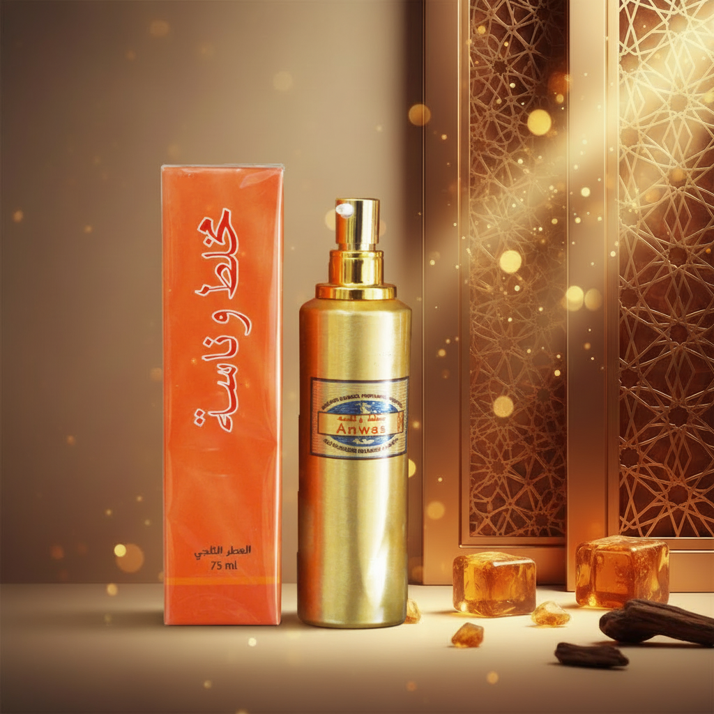 Mukhallat Wanasa Icy Perfume Gel 75ml | مخلط وناسة جل عطري 75 مل